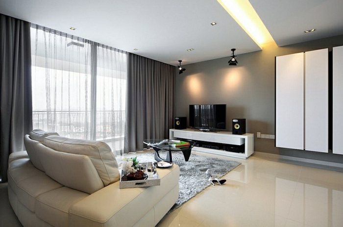 Le Rideau Voilage Dans 41 Photos! serapportantà Rideau Double Voilage