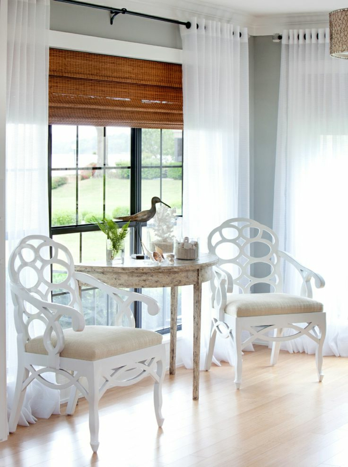 Le Rideau Voilage Dans 41 Photos! tout Rideaux Voilages Leroy Merlin