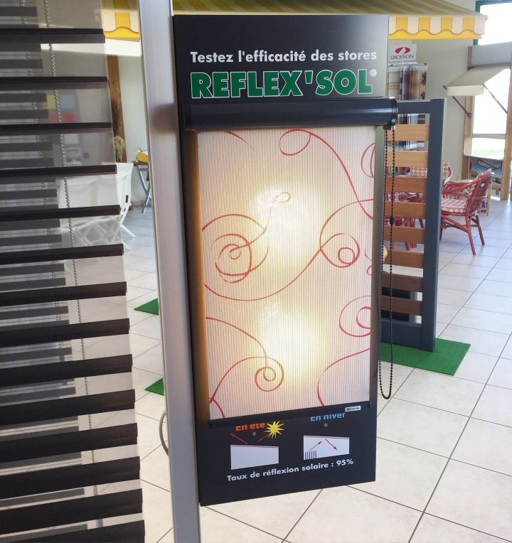 Le Store Niortais Possède La Cellule Reflex'Sol encequiconcerne Veranda Rideau Niort