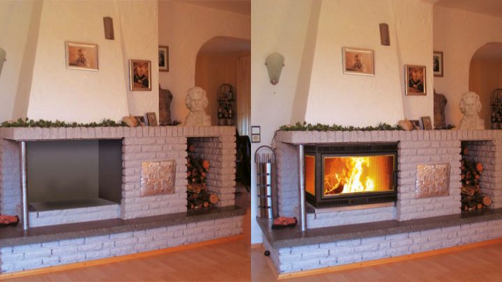 L'Énergie Du Bois : Inserts Sur Mesure | Mayenne avec Cheminée Cassette