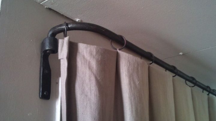 Les 14 Meilleures Images Du Tableau Tringle Rideaux destiné Tringle Rideau Fenetre Arrondie