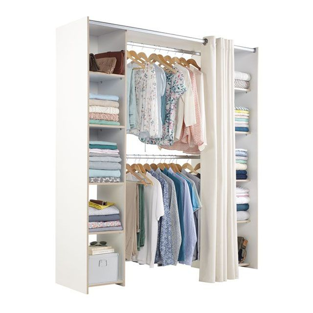 Les 25 Meilleures Idées De La Catégorie Kit Dressing Brico tout Rideau Pour Cacher Etagere Les 25 Meilleures Idées De La Catégorie Kit Dressing Brico tout Rideau Pour Cacher Etagere