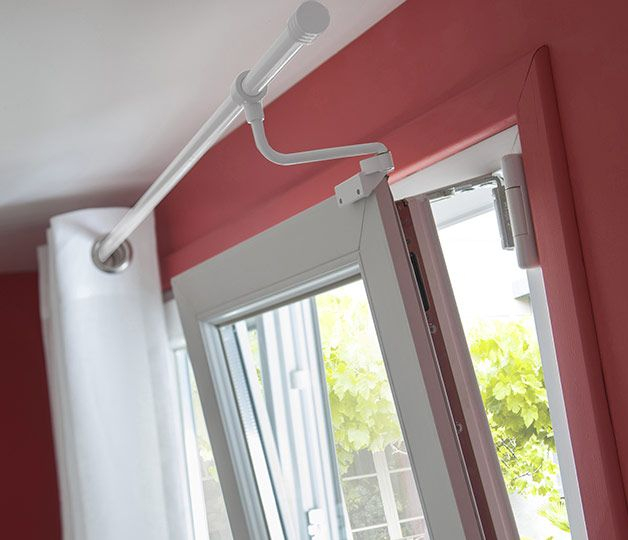 Les 25 Meilleures Idées De La Catégorie Rideau Sans Percer destiné Tringle De Rideau Sans Percer