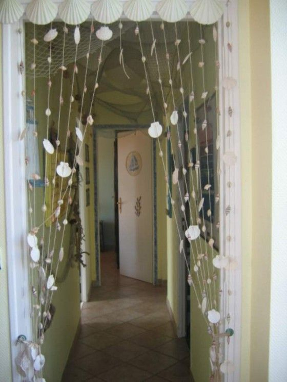 Les 8 Meilleures Images Du Tableau Rideaux Perles, Fils serapportantà Rideau De Perles De Bois Provençaux