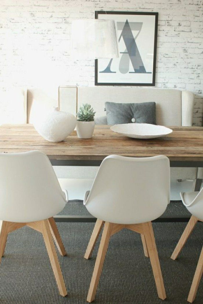 Les Meubles Scandinaves, Beaucoup D'Idées En Photos encequiconcerne Table Salle A Manger Scandinave