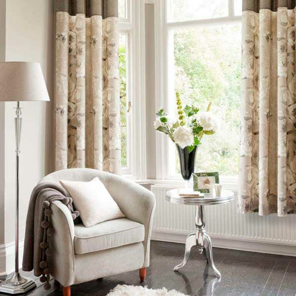 Les Rideaux En Lin Naturel Simbolisent Le Confort Et L encequiconcerne Rideaux En Lin Naturel