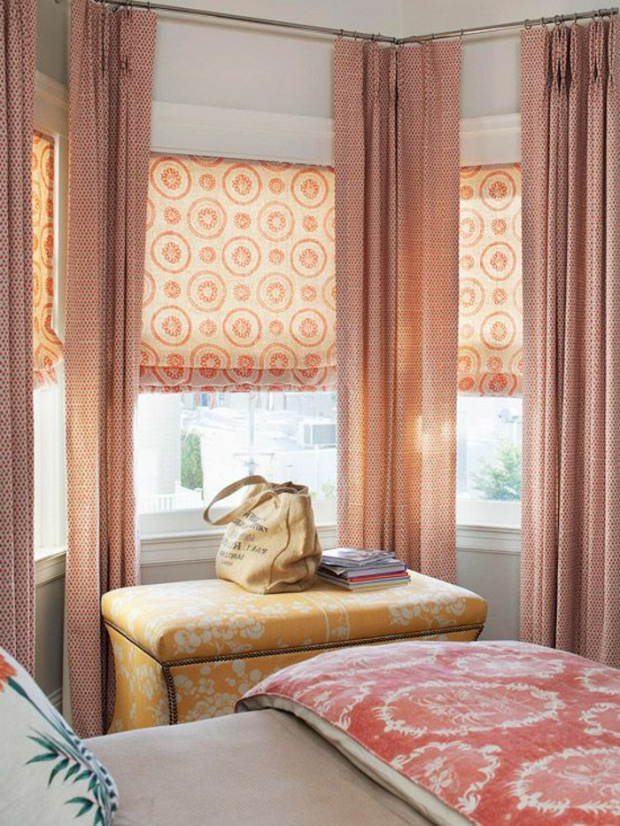 Les Rideaux Occultants – Les Plus Belles Variantes En Photos! concernant Rideau Rouge Pas Cher