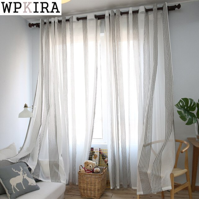 Lin Gris Sheer Tulle Rideaux Pour Salon Bande Moderne concernant Tissus Lin Pour Rideaux Lin Gris Sheer Tulle Rideaux Pour Salon Bande Moderne concernant Tissus Lin Pour Rideaux