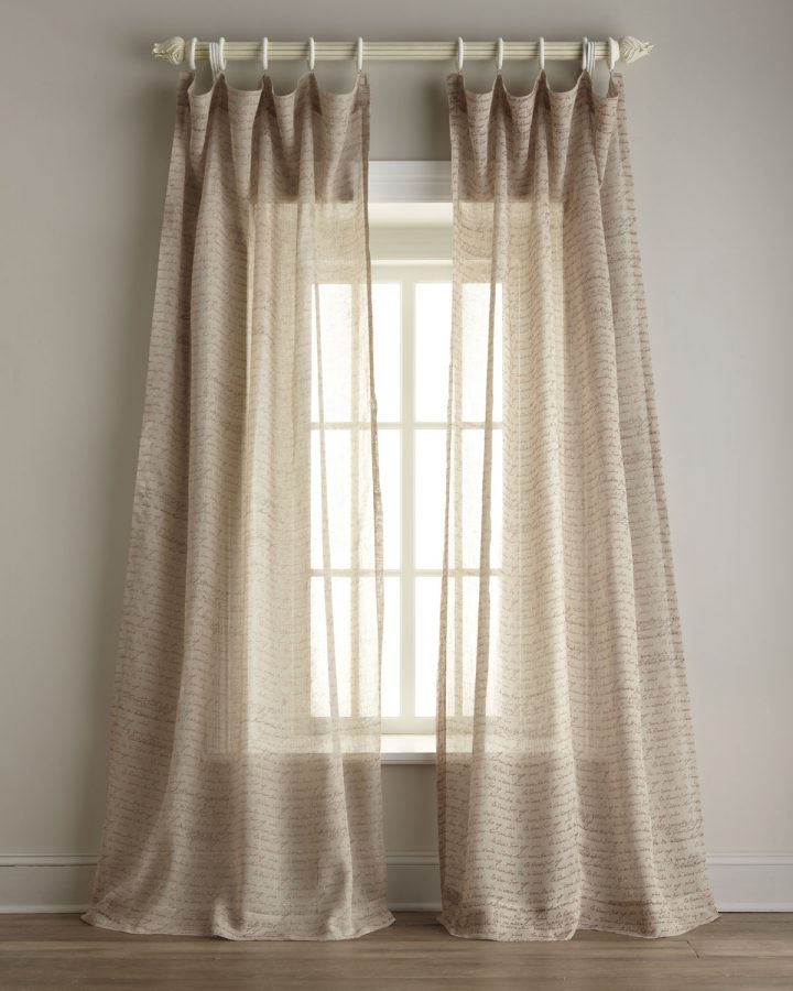 Linen Curtains Dubai, Abu Dhabi & Uae- Linen Curtains Online dedans Rideau Voilage Beige