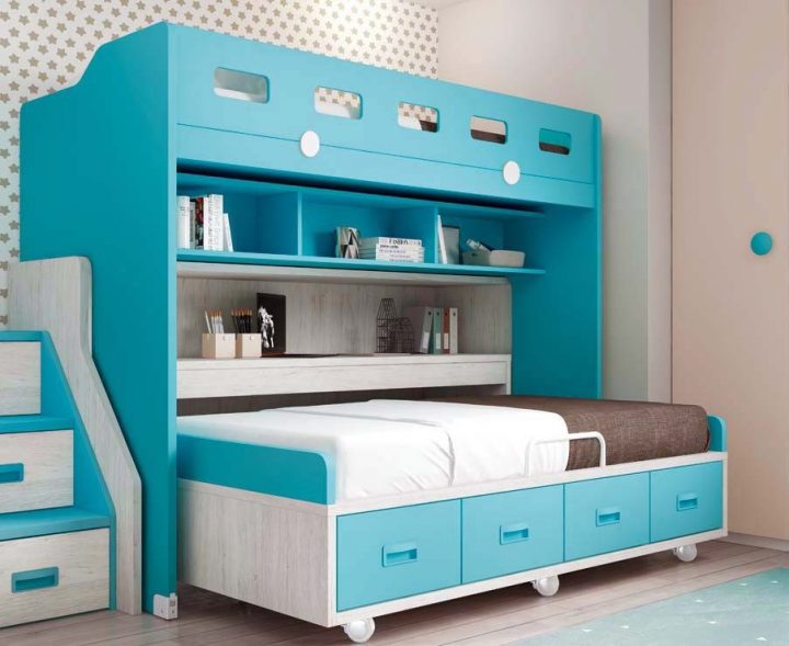 Lit Superposé Pour Enfant Avec Escalier – Glicerio – So Nuit tout Rideau Pour Lit Superposé Lit Superposé Pour Enfant Avec Escalier – Glicerio – So Nuit tout Rideau Pour Lit Superposé