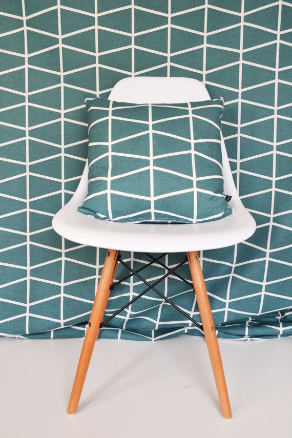 Living Room Drapes Swedish Scandinavian Fabric Per Metre destiné Rideaux Imprimes Scandinaves