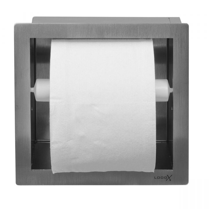 Looox Closed Porte Rouleau Toilette Encastrable Carré Inox serapportantà Toilette Encastrable Looox Closed Porte Rouleau Toilette Encastrable Carré Inox serapportantà Toilette Encastrable