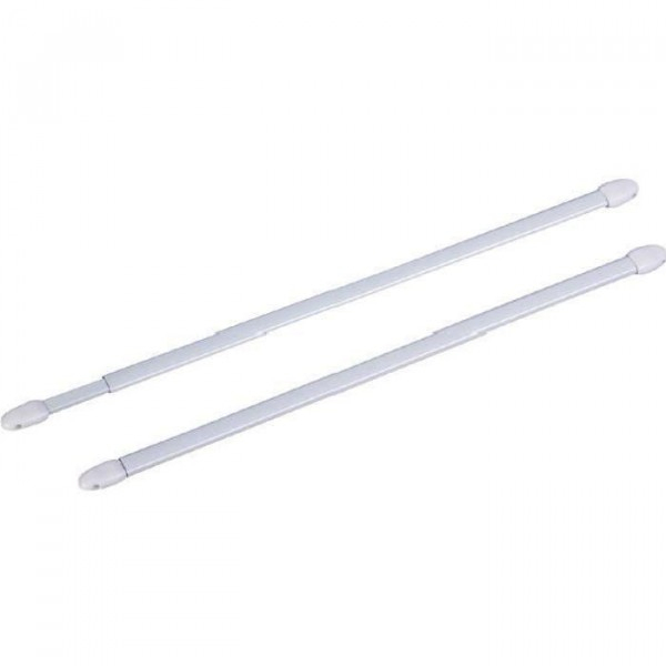 Lot De 2 Tringles Rideaux Ovale Extensible Blanc 70X120Cm à Tringle À Rideaux Extensible Lot De 2 Tringles Rideaux Ovale Extensible Blanc 70X120Cm à Tringle À Rideaux Extensible