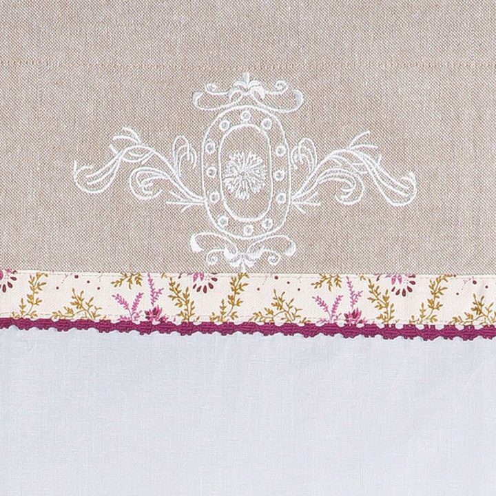 Lot De 4 Brises Bise 60X70 – Lavande | Maison Et Styles serapportantà Rideaux Fenetre 60X120