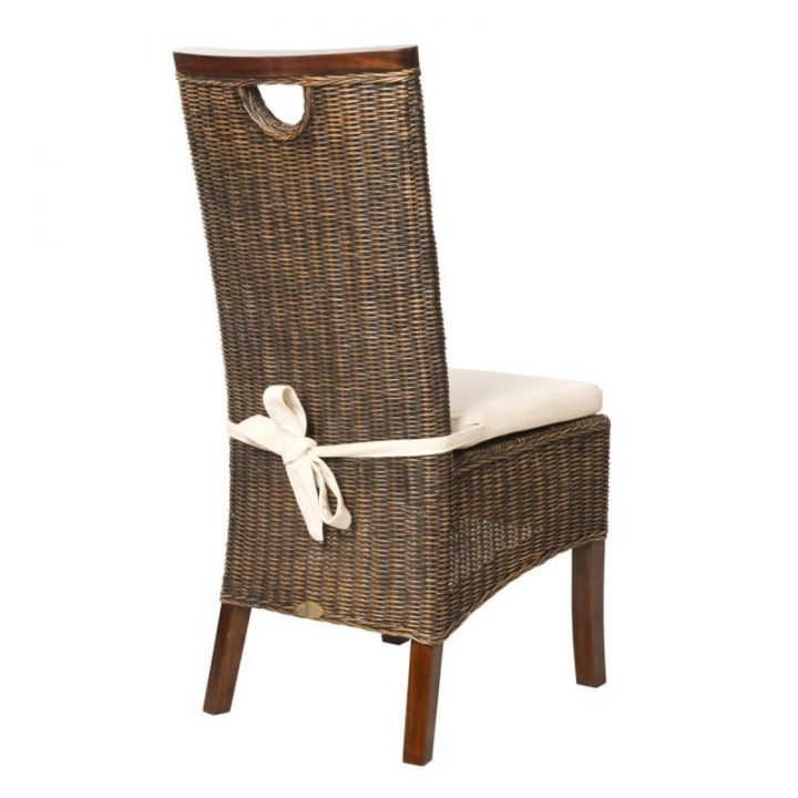 Lot De 6 Chaises Design En Rotin, Lot De 6 Chaises Design serapportantà Chaise Fauteuil Salle À Manger