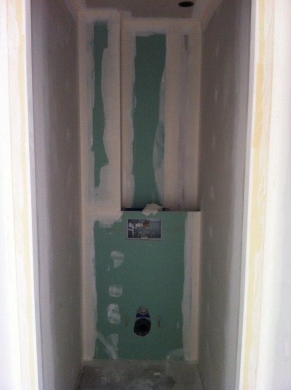 Lundi 2 Juillet 2012 Habillage Du Premier Wc Suspendu avec Habillage Toilette Suspendu