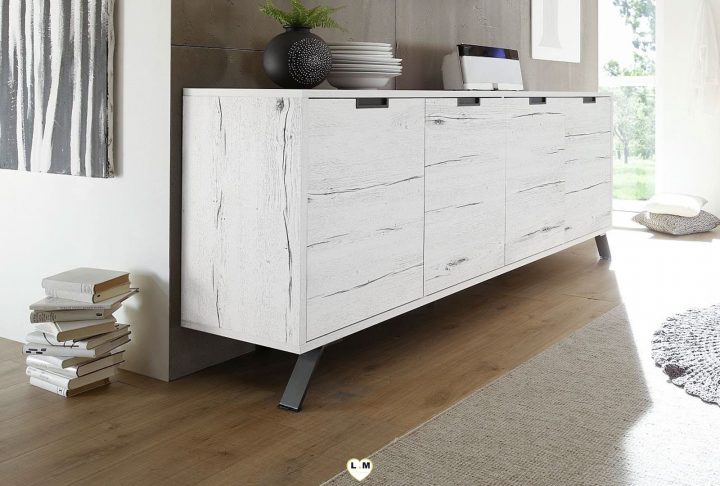 Lyroy Chene Blanchi Ensemble Sejour Salle A Manger tout Salle A Manger Chene Blanchi