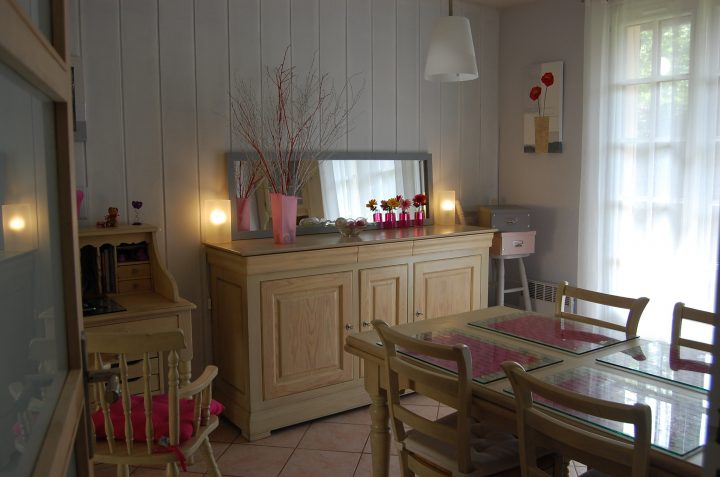 Ma Salle A Manger Relooke (Photo 1/19) – Voici Ma Salle À encequiconcerne Papier Peint Salle À Manger