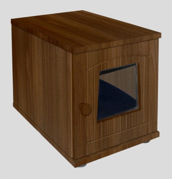 Maison De Toilette En Bois Pour Chat avec Toilettes Pour Chat