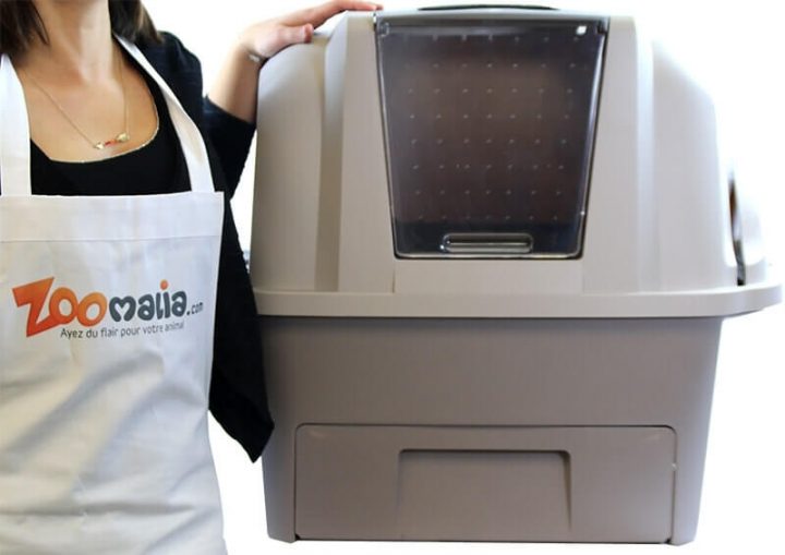 Maison De Toilette Smartsift Auto Nettoyante Pour Chat tout Maison De Toilette Pour Chat Xxl