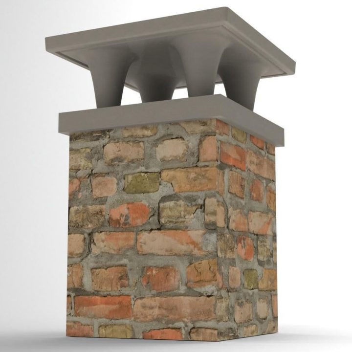 Maubois – Aspirateur-Extracteur Statique – Conduit 25X25 intérieur Chapeau De Cheminée Leroy Merlin