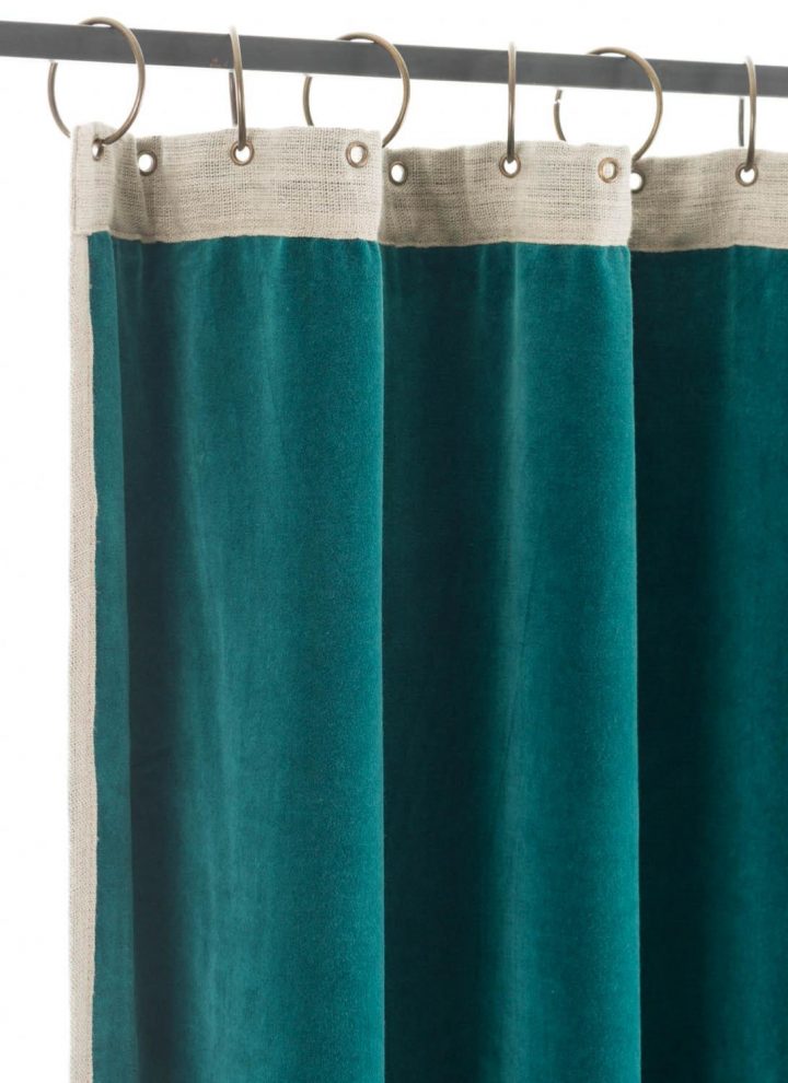 Medicis Rideau En Velours Epais – Canard intérieur Rideau Epais