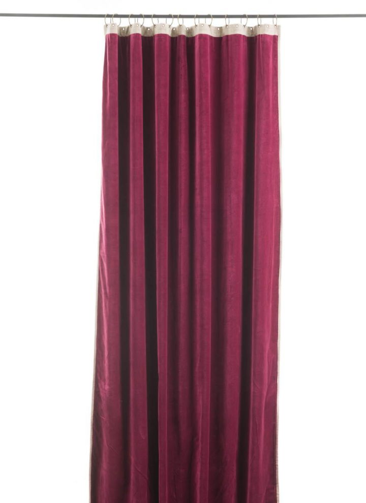 Medicis Rideau En Velours Epais – Framboise dedans Rideaux Velours Epais Medicis Rideau En Velours Epais – Framboise dedans Rideaux Velours Epais