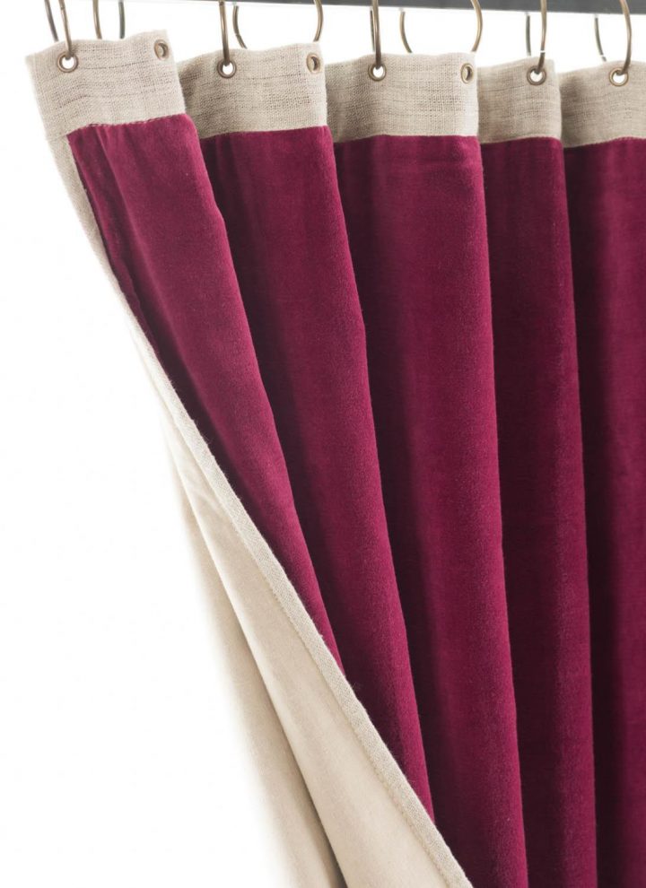 Medicis Rideau En Velours Epais – Framboise intérieur Rideaux Velours Epais Medicis Rideau En Velours Epais – Framboise intérieur Rideaux Velours Epais