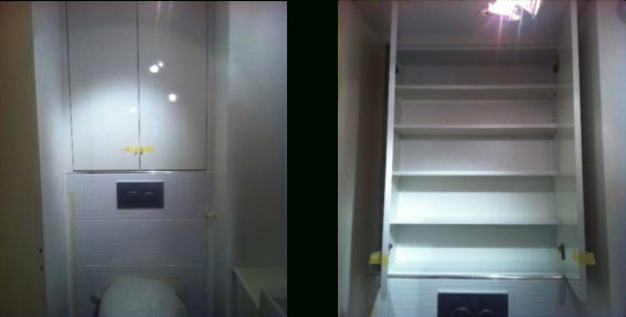 Menuiserie Intérieure | Acr Rénovation pour Placard Toilette
