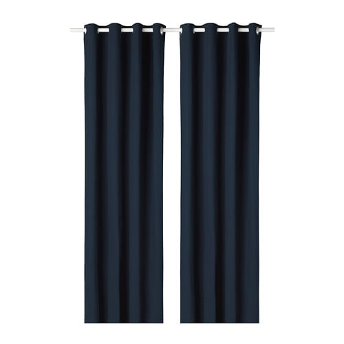 Merete Rideaux Opaques, 2 Panneaux – 145X300 Cm – Ikea destiné Rideaux Opaques Merete Rideaux Opaques, 2 Panneaux – 145X300 Cm – Ikea destiné Rideaux Opaques