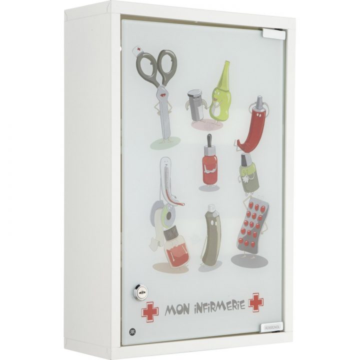 Merveilleux Armoire Pharmachie Design Achat Nexio Inox à Armoire De Toilette Rossignol