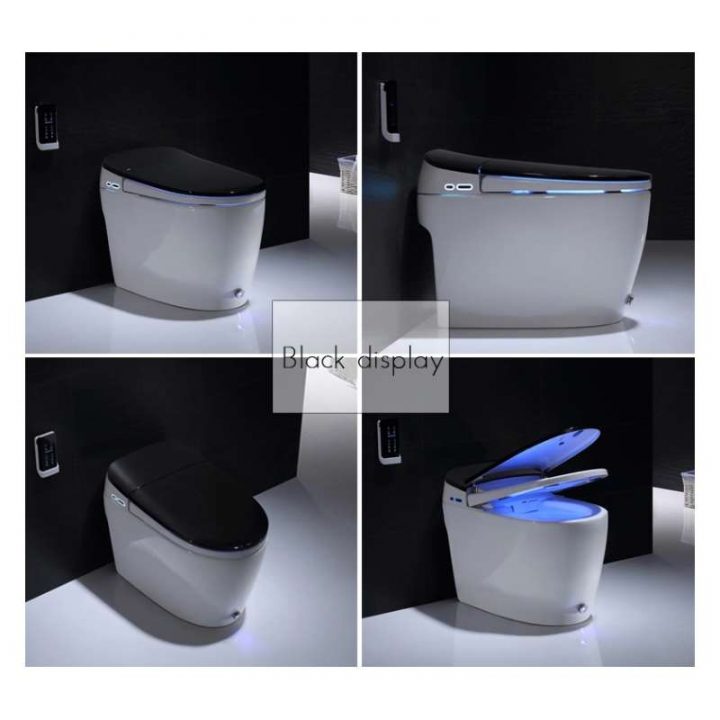 Meteor, Toilette Japonais Intelligent Hygiénique Noir destiné Toilette Japonais