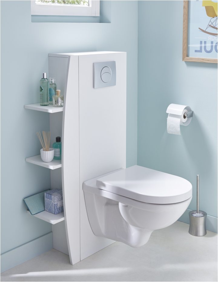 Meuble De Rangement Wc Meuble Wc Suspendu Meuble Pour encequiconcerne Distributeur Papier Toilette Ikea