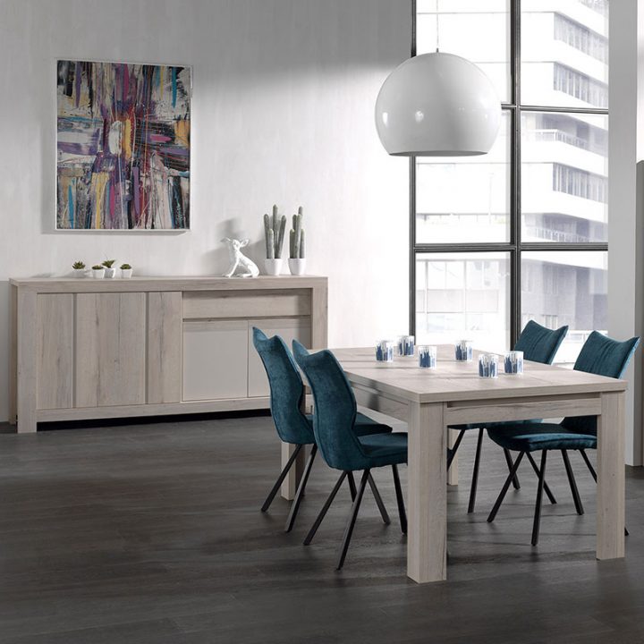 Meuble De Salle À Manger Moderne, Salle A Manger Complete Bois encequiconcerne Table De Salle À Manger À Vendre