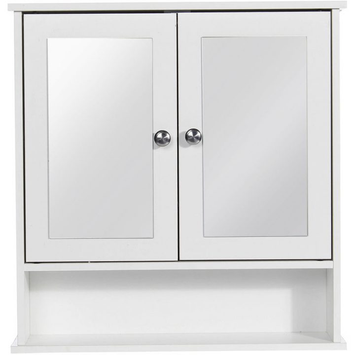 Meuble De Salle De Bain Mural Armoire De Toilette – 2 avec Meuble Mural Toilette