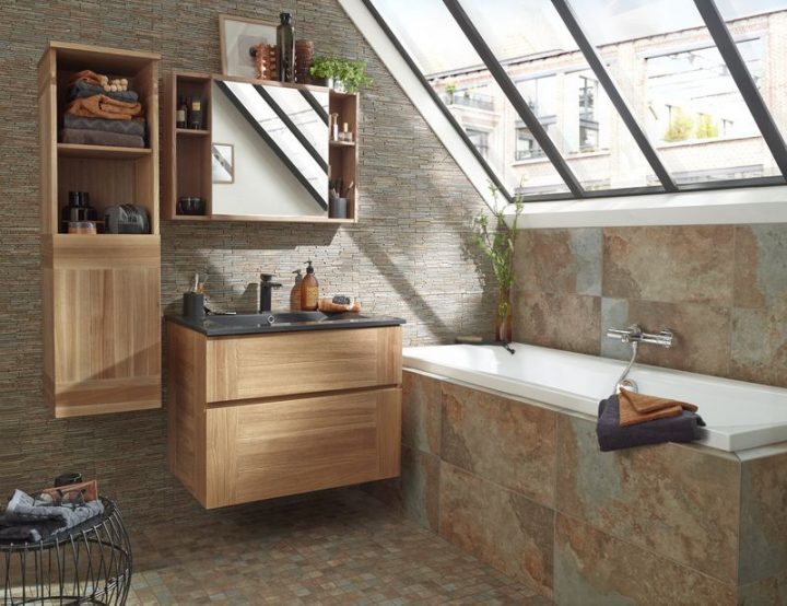 Meubles Cookelewis Essential – Castorama | Meuble Salle De serapportantà Meuble Pour Toilette Castorama