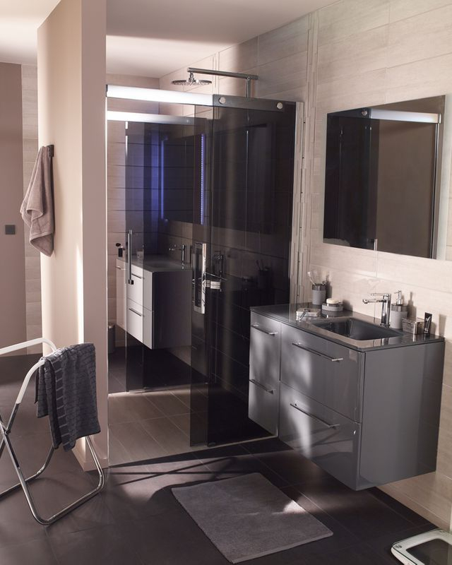 Meubles Cookelewis Meltem – Castorama | Meuble Salle De serapportantà Meuble Pour Toilette Castorama