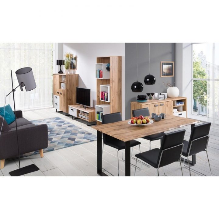 Meubles Et Décorations – Salle À Manger Oak. Buffet Mm concernant Meuble Salle À Manger Pas Cher