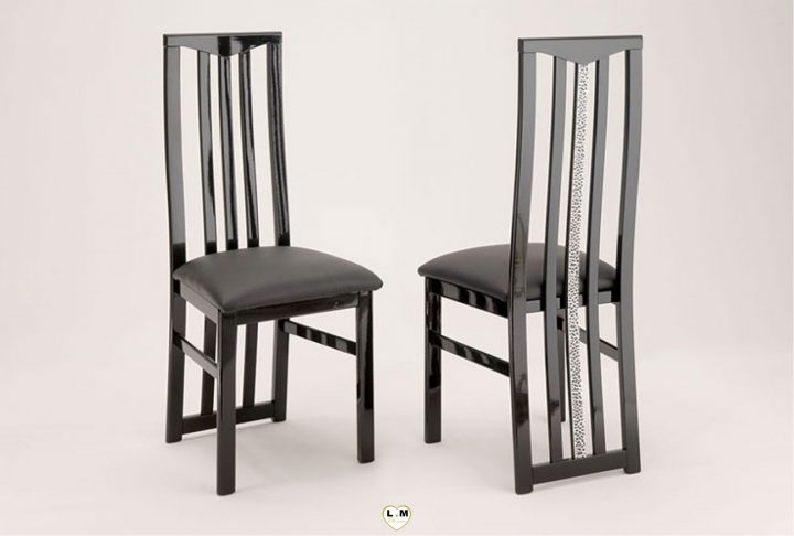 Miramare Laque Noir Sejour Salle A Manger Design : La destiné Chaises De Salle À Manger Design