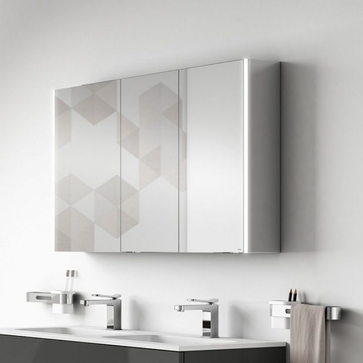 Mirror, Armoire De Toilette, 120 Cm tout Armoir De Toilette