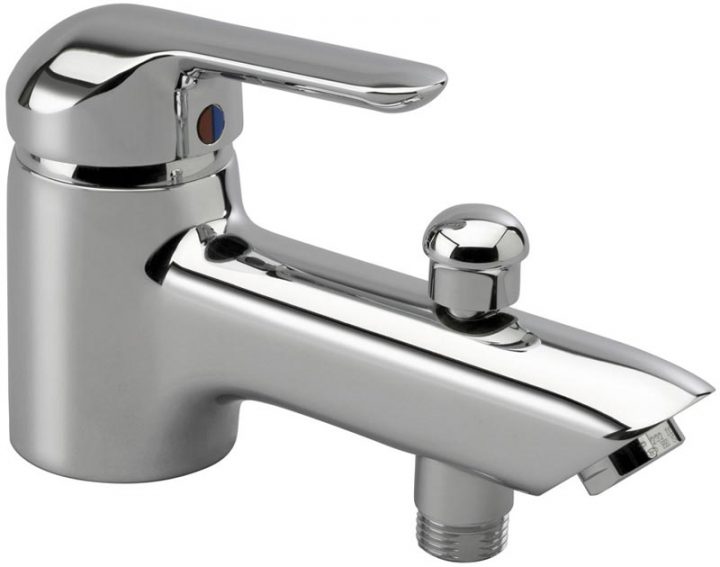 Mitigeur De Bain-Douche Olyos 2 Monotrou Avec Bec Fixe pour Mitigeur Douche Porcher Mitigeur De Bain-Douche Olyos 2 Monotrou Avec Bec Fixe pour Mitigeur Douche Porcher