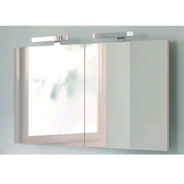 Armoire De Toilette Ice Box 80Cm 3 Portes Miroir à Armoire De Toilette