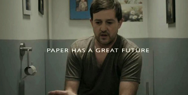 Mock Leo Burnett Blog Post: Le Trèfle’s ‘Emma’ Commercial encequiconcerne Trefle Papier Toilette