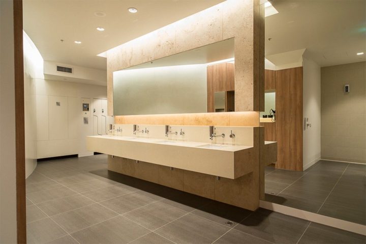 Modern Mall Restrooms Designs – Google Search | 욕실, 화장실 serapportantà Toilettes Publics
