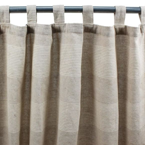 Mon Beau Tapis – Sahara – Rideau En Lin Et Coton À Pattes intérieur Rideaux À Pattes Mon Beau Tapis – Sahara – Rideau En Lin Et Coton À Pattes intérieur Rideaux À Pattes