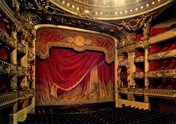 Mon Top 10 Paris: N°6: L'Opéra Garnier – Sur Les Pas De à Rideau De Scene