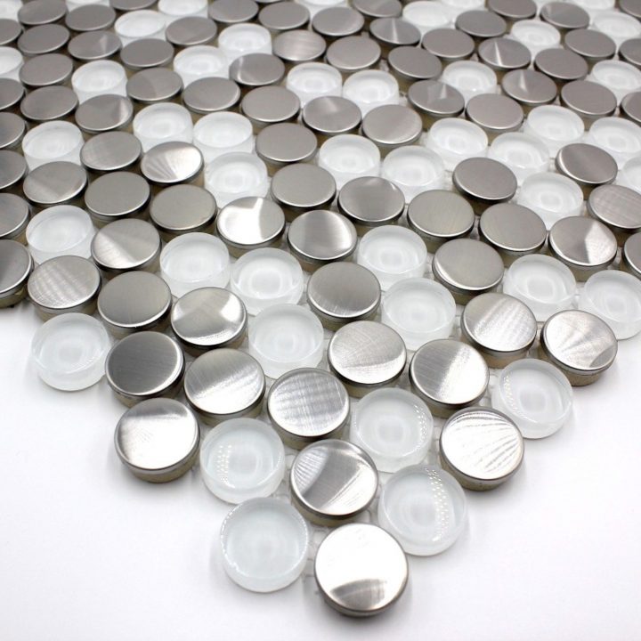 Mosaique Carrelage Inox Pour Sol Et Mur Douche Et encequiconcerne Mosaique Pour Sol De Douche