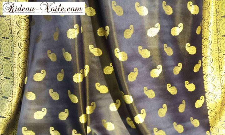 Motif Indien Tissu Rideau Ethnique Déco Www.rideau-Voile avec Rideau Indien