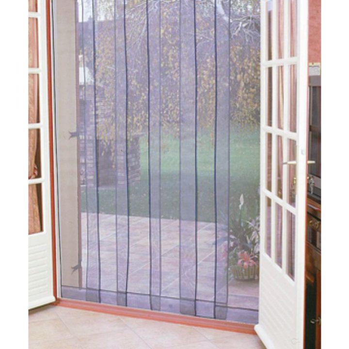 Moustiquaire Arles Morel – Largeur Maxi 1 M – Hauteur Maxi pour Rideau De Porte D Entrée