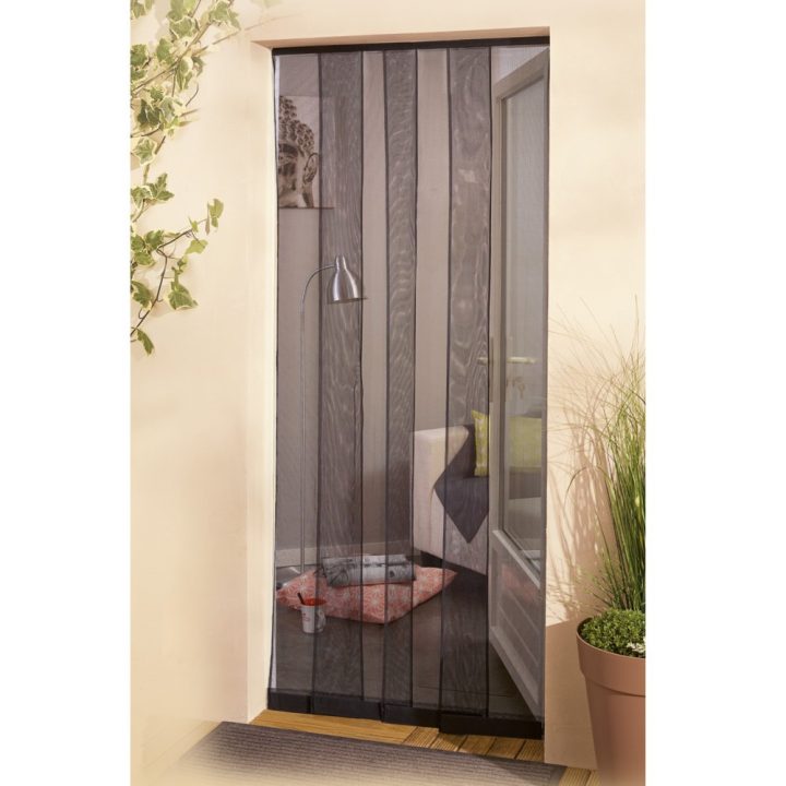 Moustiquaire Rideau 4 Lames Noir 215X95Cm Protecta – Volet à Rideau Porte Exterieur Moustiquaire Rideau 4 Lames Noir 215X95Cm Protecta – Volet à Rideau Porte Exterieur